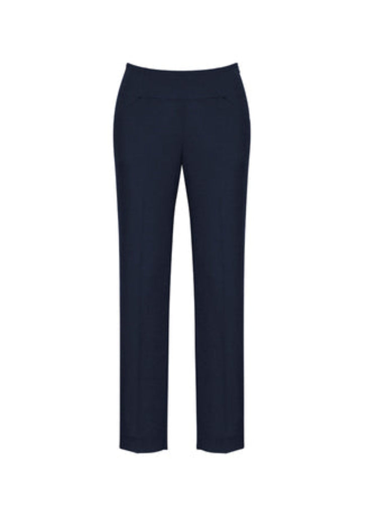 Biz Corporate Womens Cool Stretch Bandless Slim Leg Pant (10121)