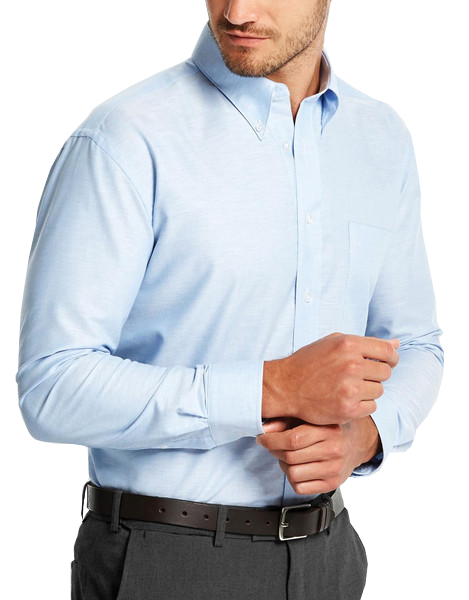 Gloweave Men's Oxford Weave L/S Shirt (1015L)