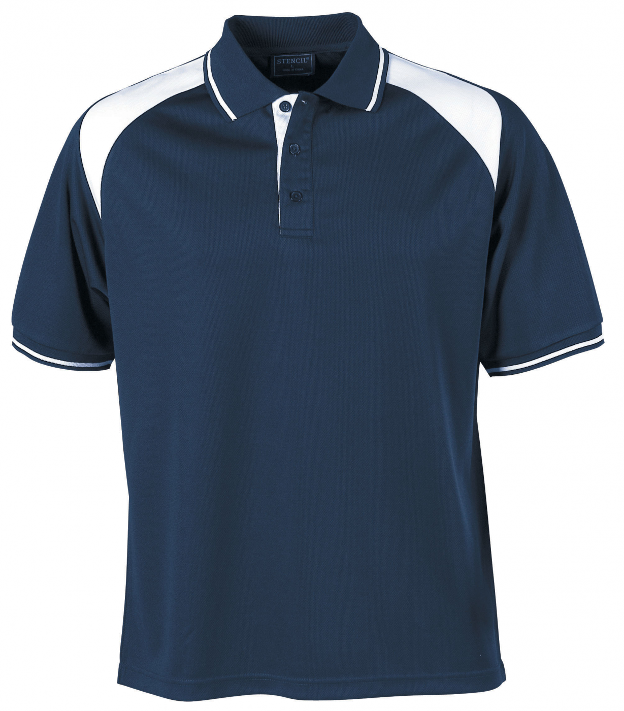 Stencil Men's Club Cool Dry Polo (1022)