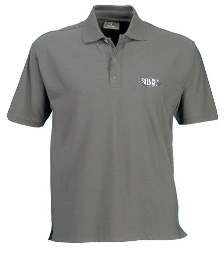 Stencil-Stencil Men's Solar-Lite Polo-Charcoal / S-Uniform Wholesalers - 9