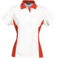 Stencil-Stencil Ladies' Active Cool Dry Polo-White/Red / 8-Uniform Wholesalers - 1