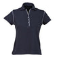 Stencil-Stencil Ladies' Bio-Weave Polo-Navy/Pale Blue / 8-Uniform Wholesalers - 5