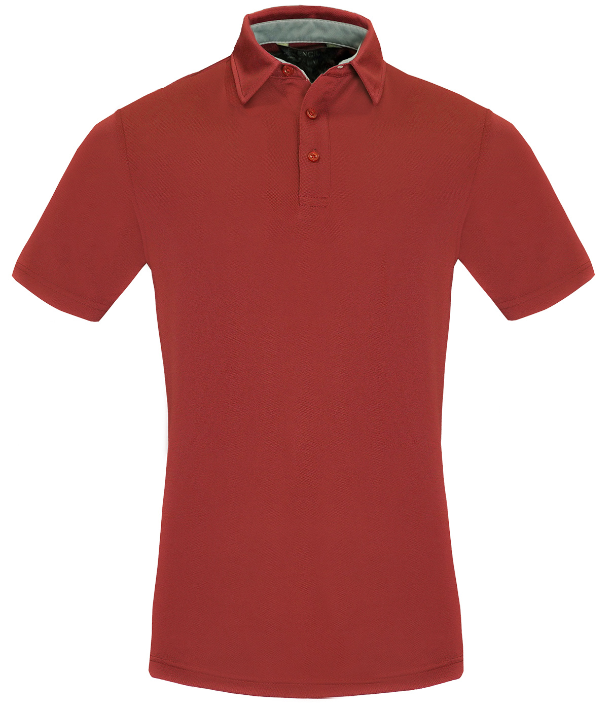 Stencil Kahve Mens S/S Polos(1064)