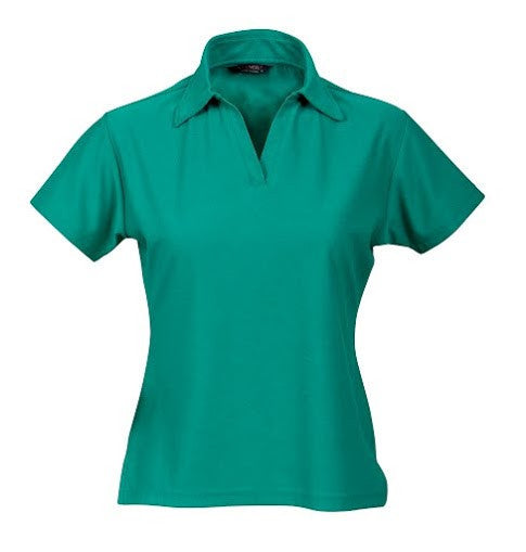 Stencil-Stencil Ladies' Solar-Lite Polo-Jade Green / 8-Uniform Wholesalers - 8