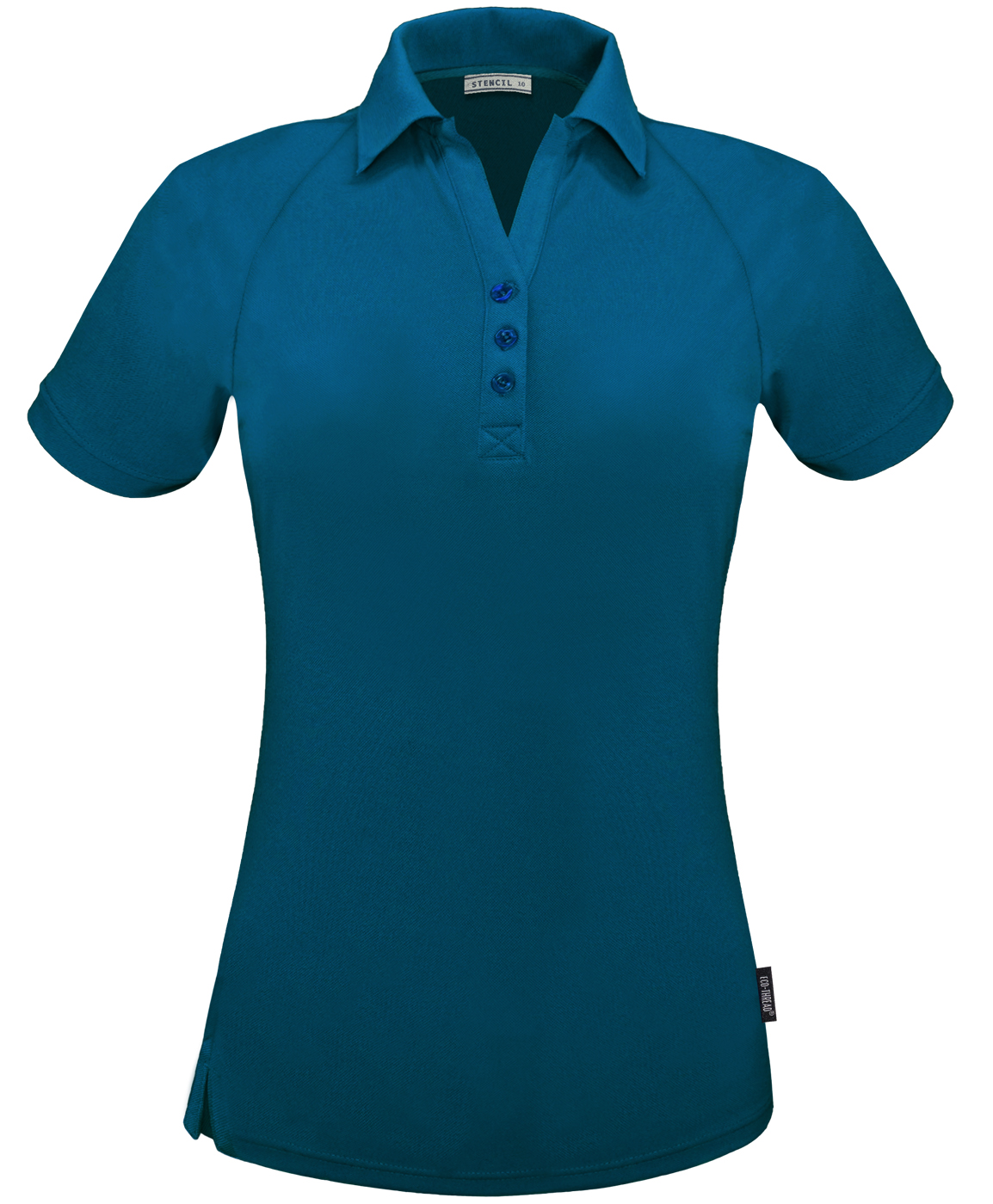 Stencil Infinity Ladies S/S Polos-(1167)