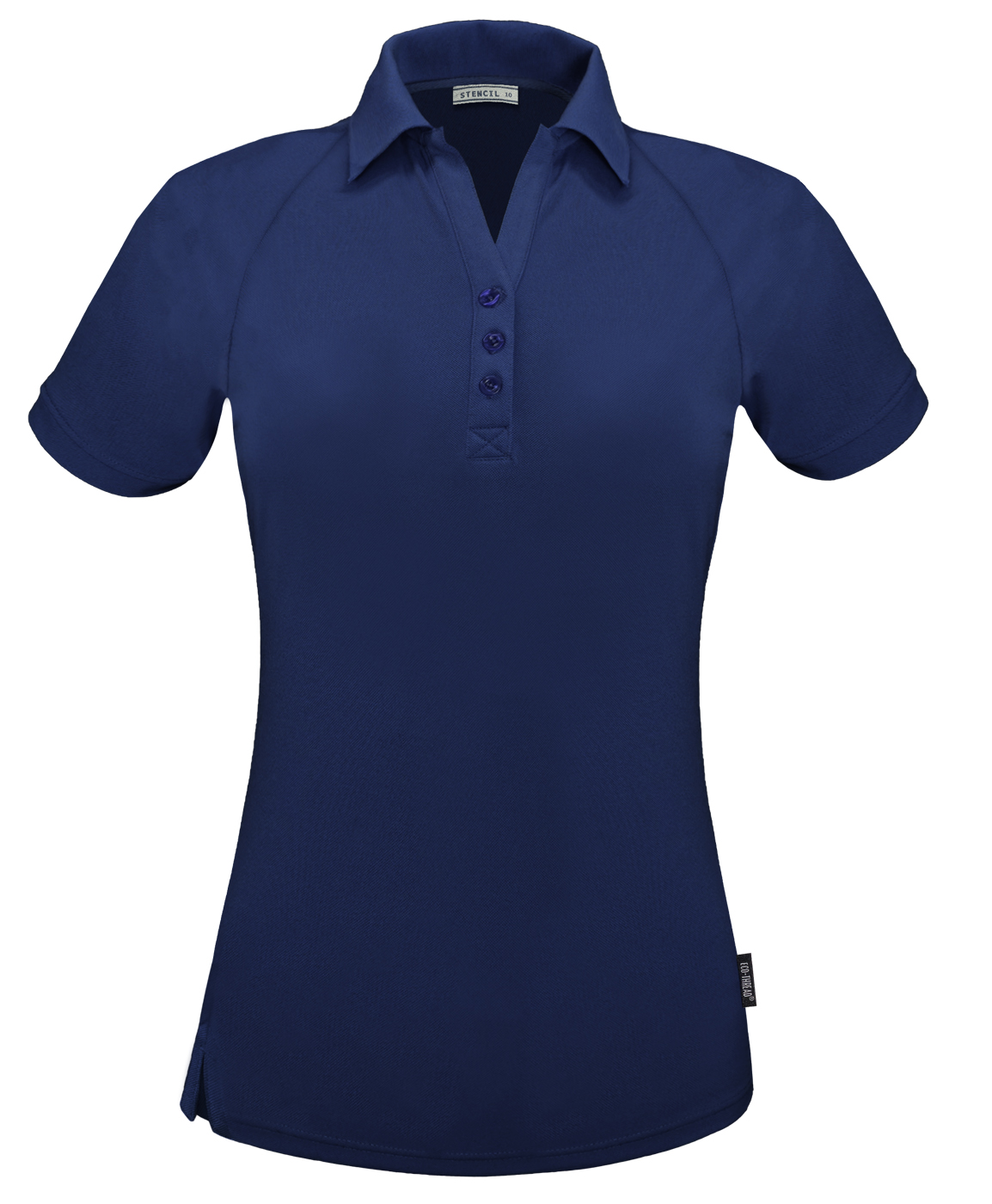 Stencil Infinity Ladies S/S Polos-(1167)