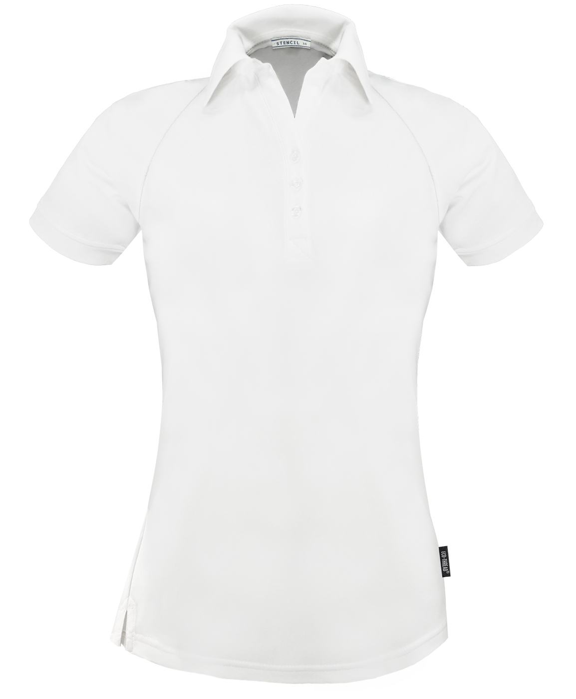 Stencil Infinity Ladies S/S Polos-(1167)