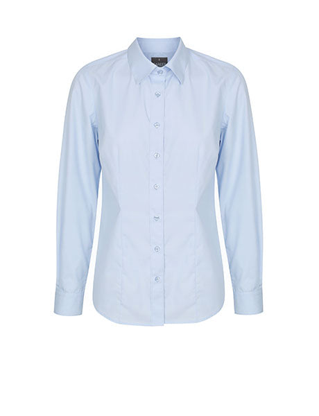 Gloweave Ladies Premium Poplin Long Sleeve Shirt (1520WL)