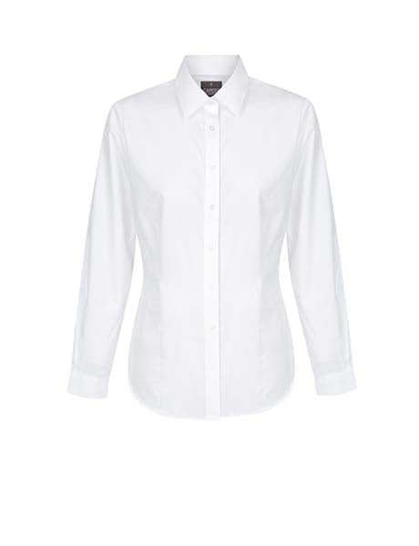Gloweave Ladies Premium Poplin Long Sleeve Shirt (1520WL)