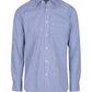 Gloweave Men's Gingham Long Sleeve Casual Slim Fit Shirt (1637HL)