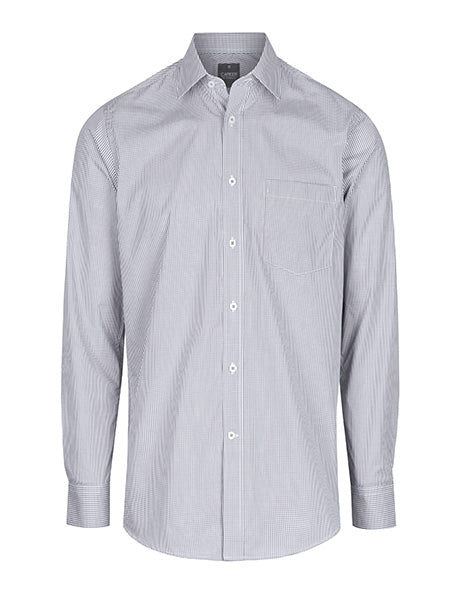 Gloweave Men's Gingham Long Sleeve Shirt (1637L) 2nd Color