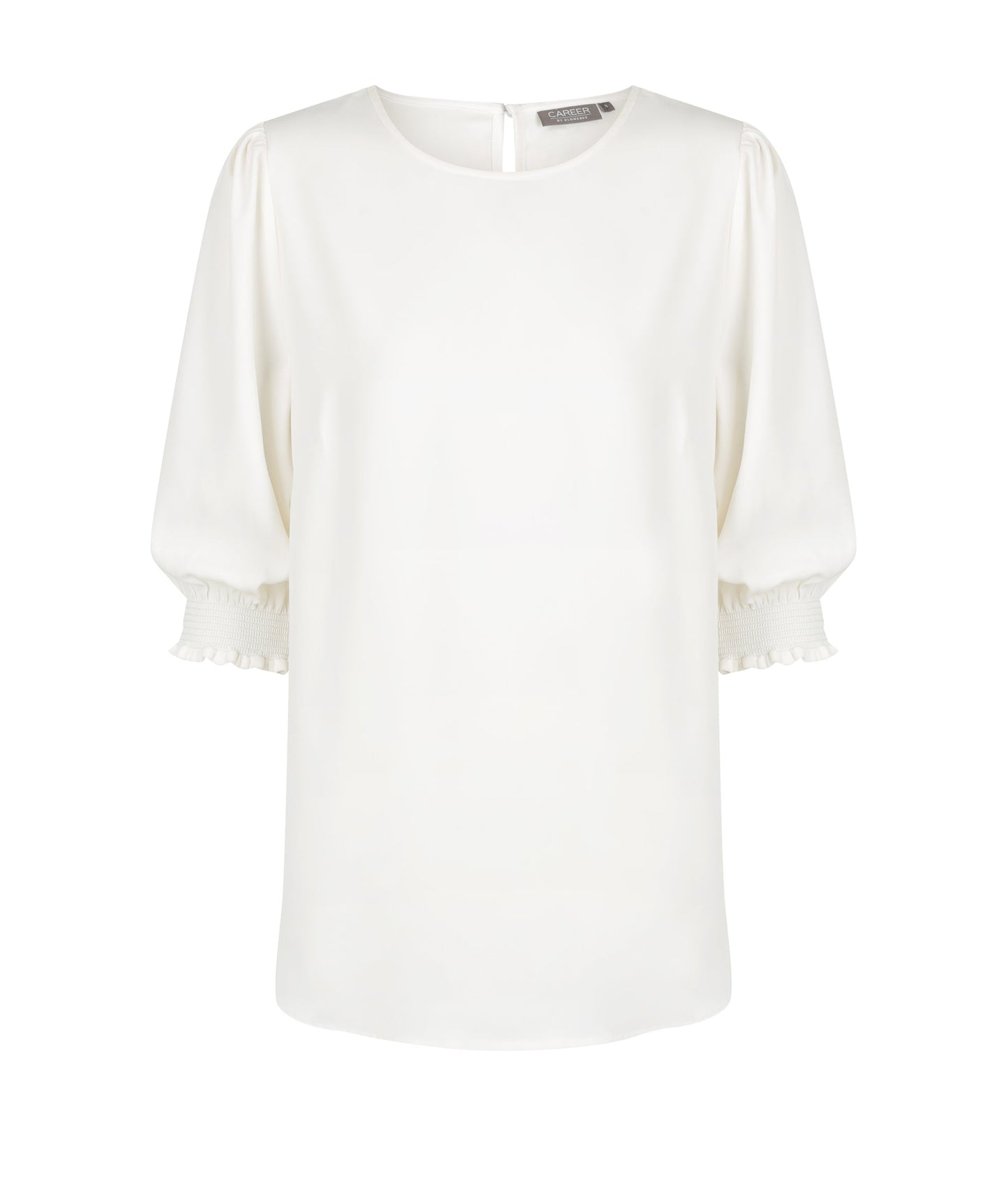 Gloweave 3/4 Sleeve Shirred Cuff Top (1799WZ)