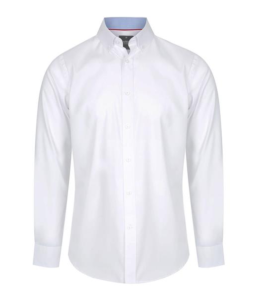 Gloweave Fine Oxford Long Sleeve Slim Fit Shirt (1899L)