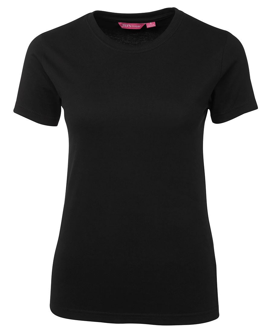 JB's Wear-JB's Ladies Fitted Tee-Black / 8-Uniform Wholesalers - 5
