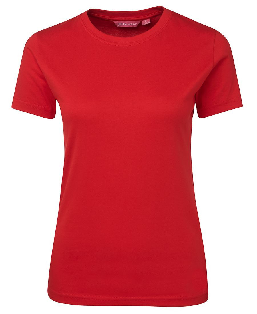 JB's Wear-JB's Ladies Fitted Tee-Red / 8-Uniform Wholesalers - 10