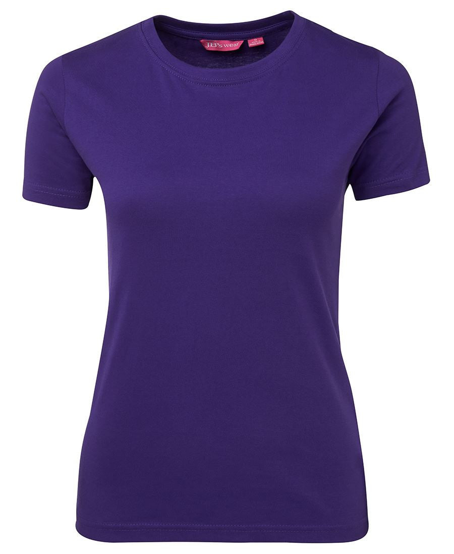 JB's Wear-JB's Ladies Fitted Tee-Purple / 8-Uniform Wholesalers - 9