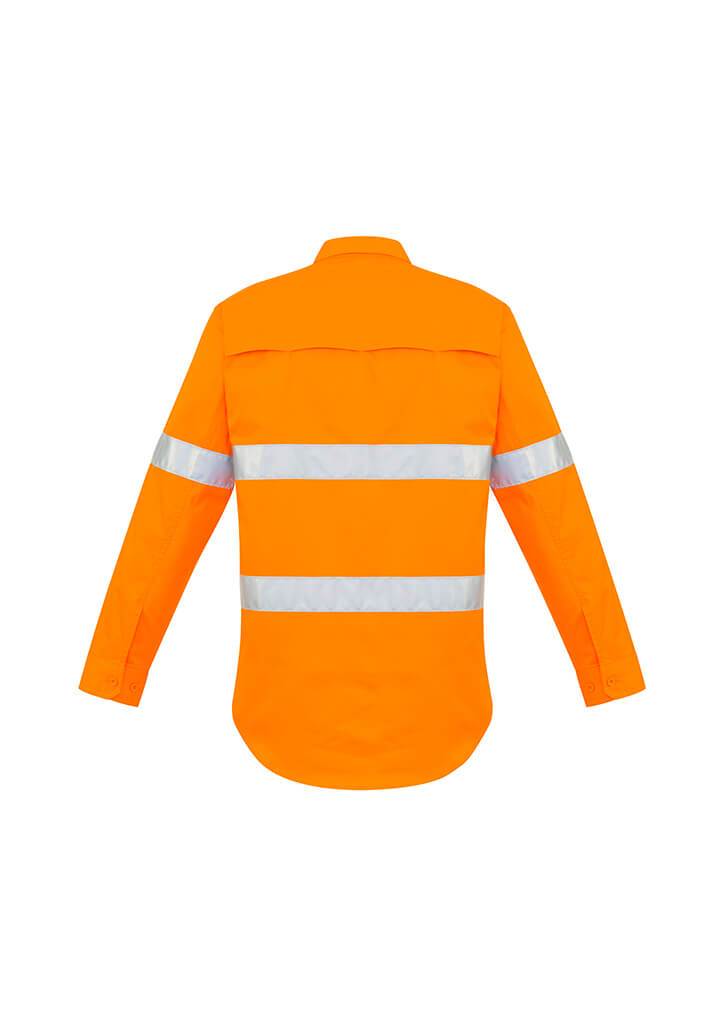 Syzmik Mens Hi Vis Hoop Taped Shirt (ZW640)