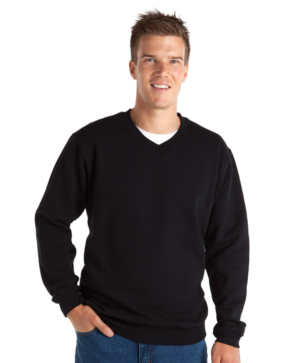 JB's Wear-JB's V-Neck Fleecy Sweat--Uniform Wholesalers - 3