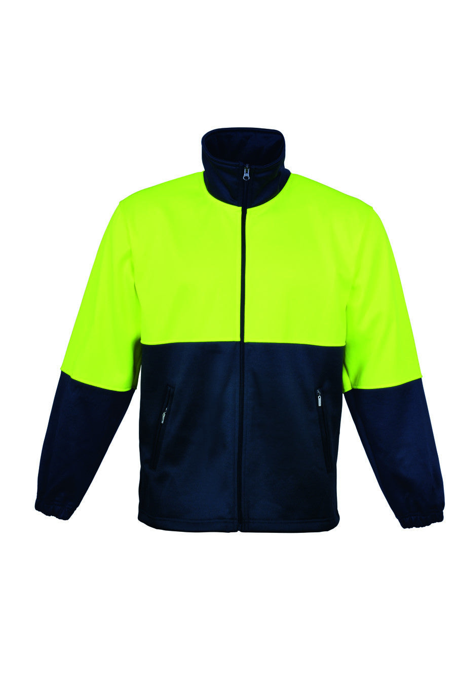 Bocini Hi-Vis Polyester Fleece with Full Zip-(SJ1237)