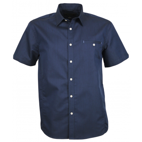 Stencil-Stencil Empire 2033 Mens S/S Shirt-S / Navy / Sky-Uniform Wholesalers - 4