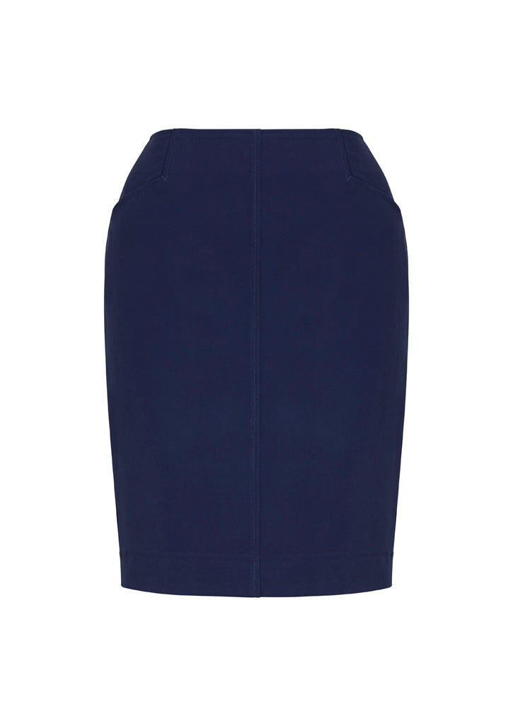 Biz Corporate Womens Siena Bandless Pencil Skirt (20717)