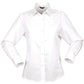 Stencil-Stencil Ladies' Empire Shirt (L/S)-White/White / 8-Uniform Wholesalers - 1