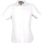 Stencil-Stencil Ladies' Empire Shirt (S/S)-White/White / 8-Uniform Wholesalers - 1