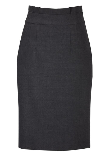 Biz Corporates Ladies Waisted Pencil Skirt (24016) Clearance