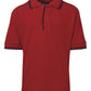 JB's Wear-JB's Kids Contrast Polo-Red/Navy / 4-Uniform Wholesalers - 5