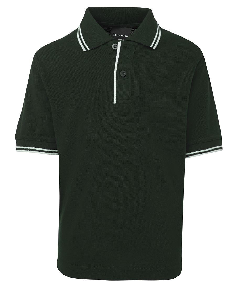 JB's Wear-JB's Kids Contrast Polo-Bottle/White / 4-Uniform Wholesalers - 7