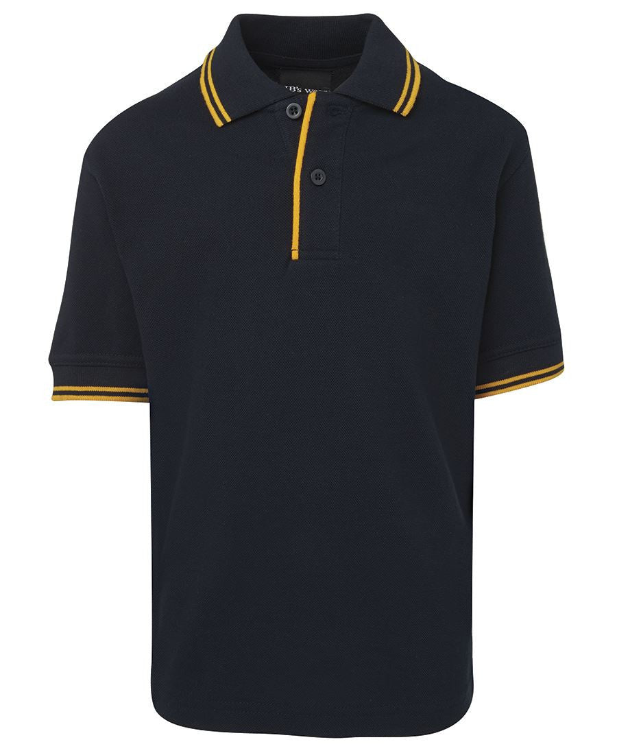 JB's Wear-JB's Kids Contrast Polo-Navy/Gold / 4-Uniform Wholesalers - 13