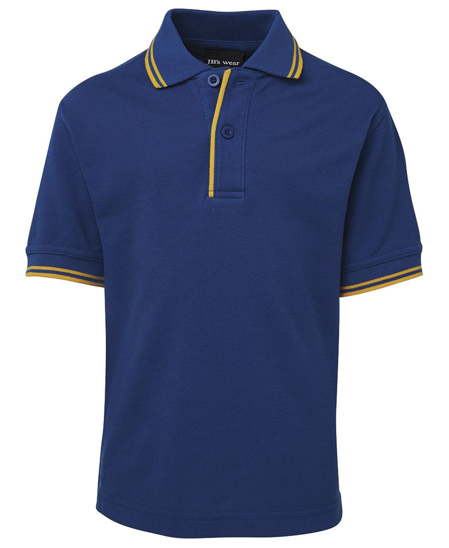 JB's Wear-JB's Kids Contrast Polo-Royal/Gold / 4-Uniform Wholesalers - 15