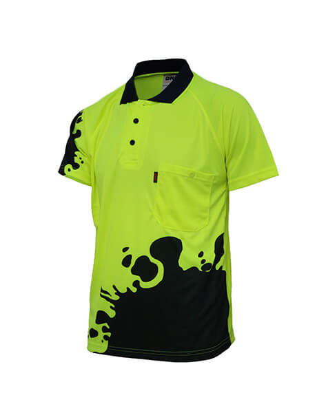 DNC Hivis Sublimated Blot Polo (3567)
