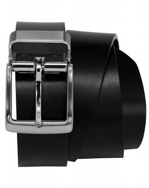 Biz Collection-Biz Collection Mens Reversible Belt-97 / BLACK/BROWN-Uniform Wholesalers