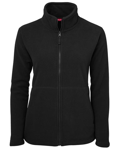JB's Wear-JB's Ladies Full Zip Polar-Black / 8-Uniform Wholesalers - 2