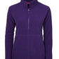 JB's Wear-JB's Ladies Full Zip Polar-Purple / 8-Uniform Wholesalers - 5