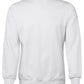 JB's Wear-JB's Adults Fleecy Sweat-White / S-Uniform Wholesalers - 10