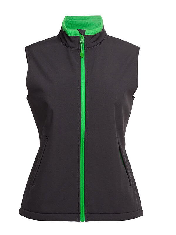JBs Wear Podium Ladies Water Resistant Softshell Vest (3WSV1)