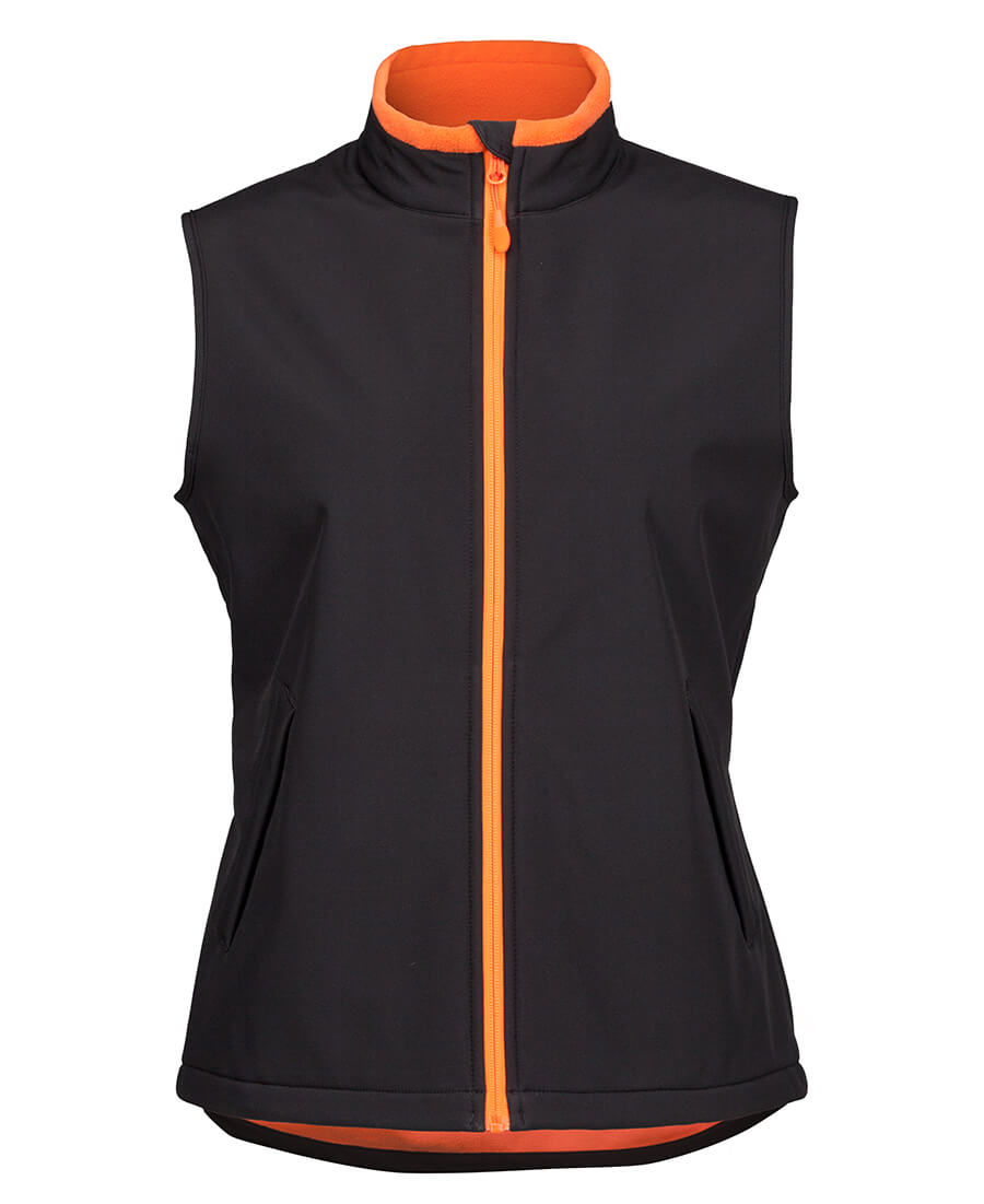 JBs Wear Podium Ladies Water Resistant Softshell Vest (3WSV1)