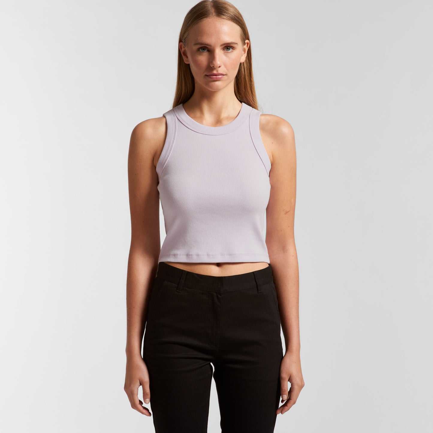 Ascolour Wo's Organic Rib Crop Tank (4064G)