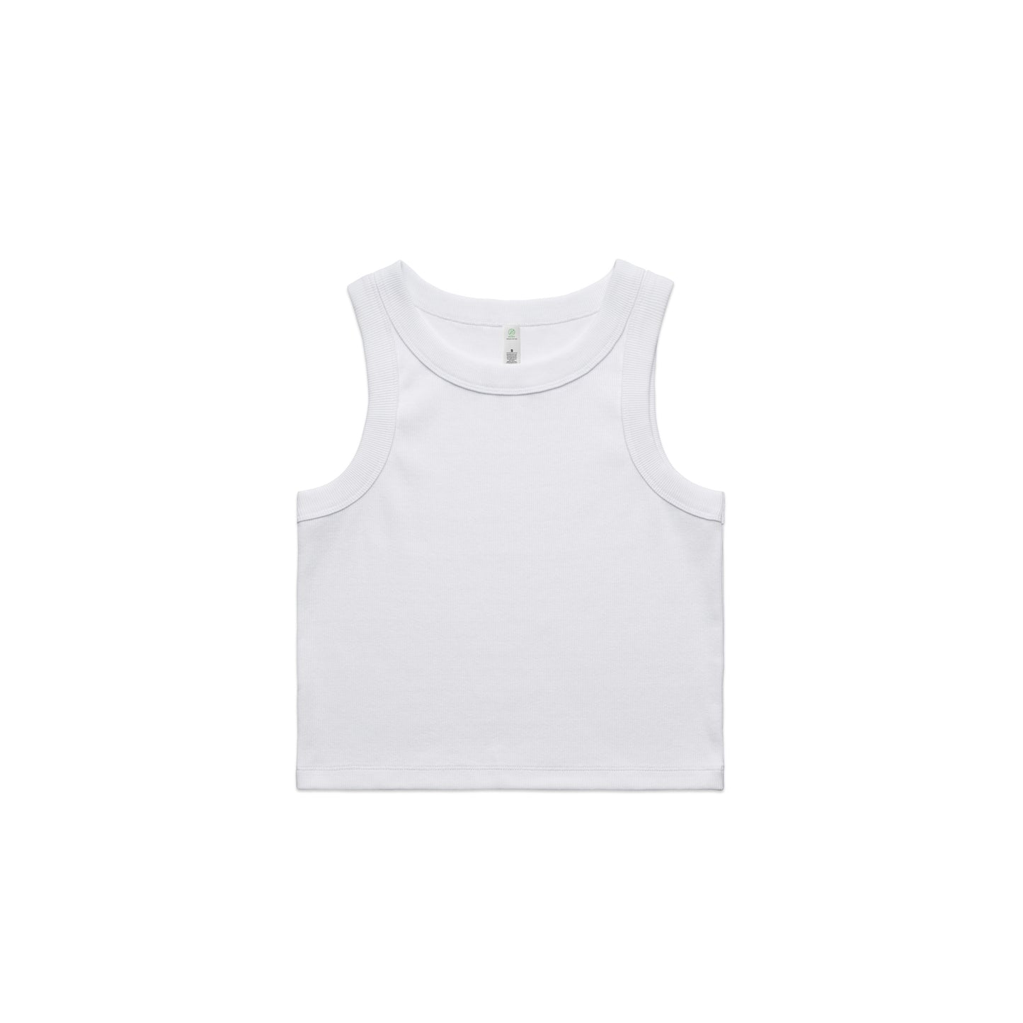 Ascolour Wo's Organic Rib Crop Tank (4064G)