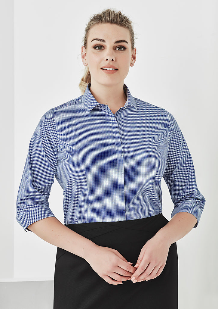 Biz Corporate 42511 Newport Ladies 3/4 Sleeve Shirt