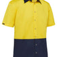 Bisley Two Tone Hi VIS Short Sleeve Shirt (BS1442)