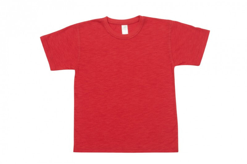 Ramo-Ramo Kids Bamboo Cotton Tee-Red / 0-Uniform Wholesalers - 7