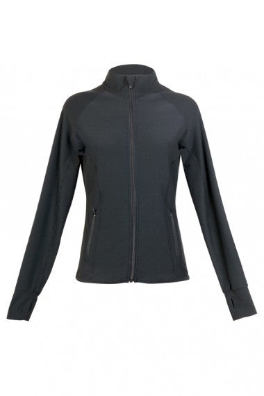 Ramo-Ramo Ladies AVA Nylon/Spandex Jacket (new)-6 / Black-Uniform Wholesalers - 1
