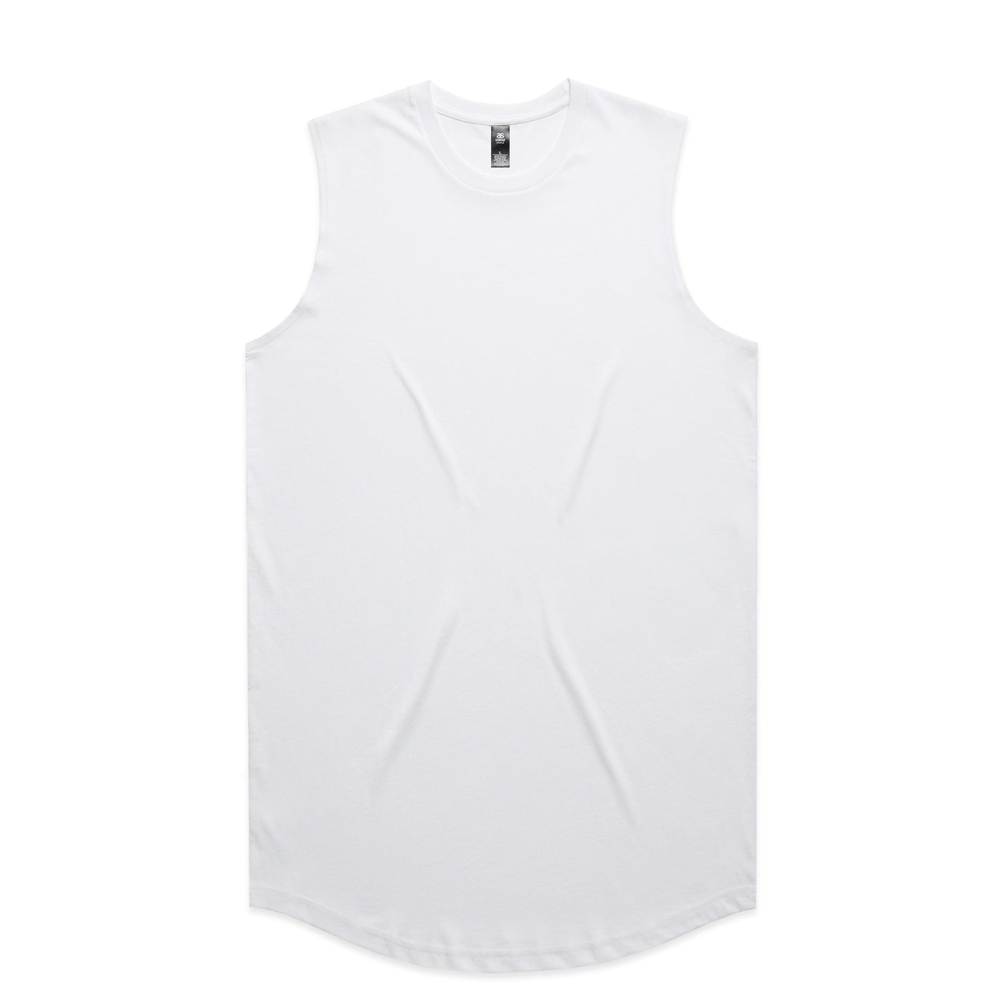 Ascolour Mens Staple Curve Tank -(5091)