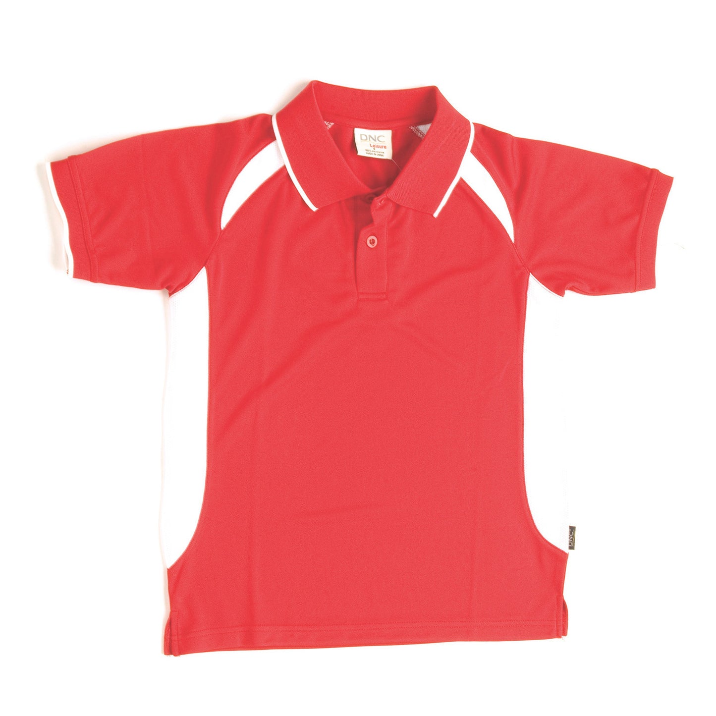 DNC Kids Air Flow Contrast Raglan Mesh Polo (5263)