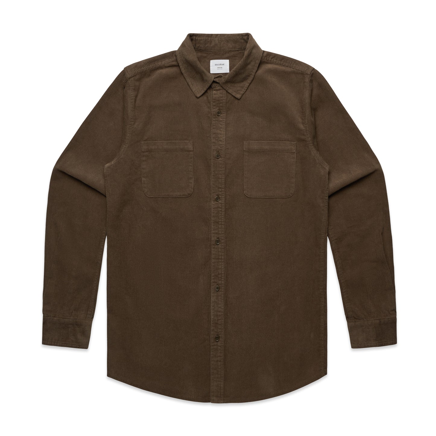 Ascolour Mens Corduroy Shirt (5419)