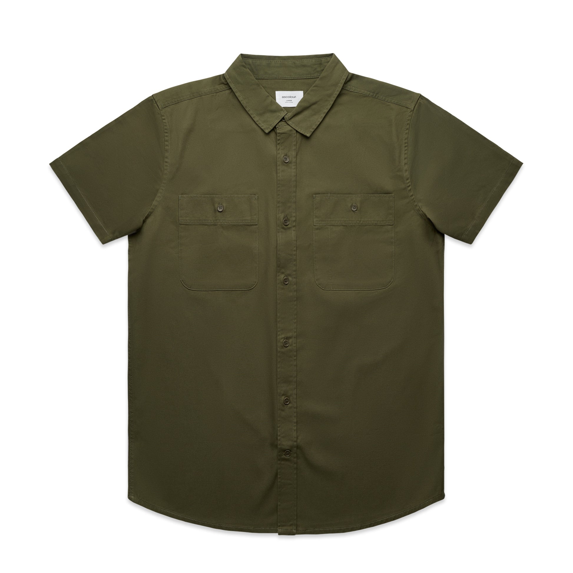 Ascolour Mens Work S/S Shirt (5421)