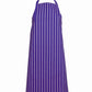 JB's Wear-JB's  Bib Striped Apron-Purple/White / 86 X 93-Uniform Wholesalers - 8